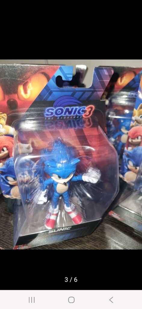 sonic 3 hedgehog 13cm figür sonic - 3