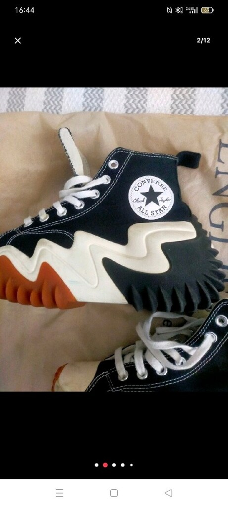 Converse Run Star MotionCanvas Platform GünlükAyakkabıSüresi Dolmuşİzm - 12