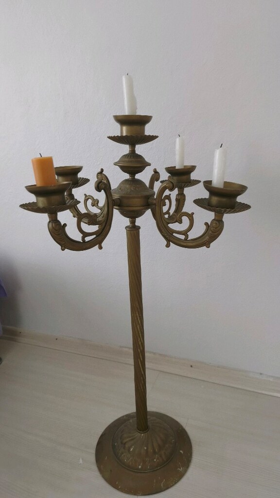 şamdan mumluk demir - 2