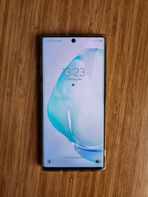 Samsung Note 10 sıfır ayarında cihaz