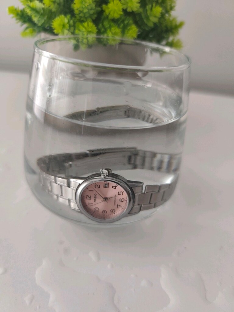Orjinal Casio Pembe Kadran Mini Kadın Çelik Saat HATASIZ - 12