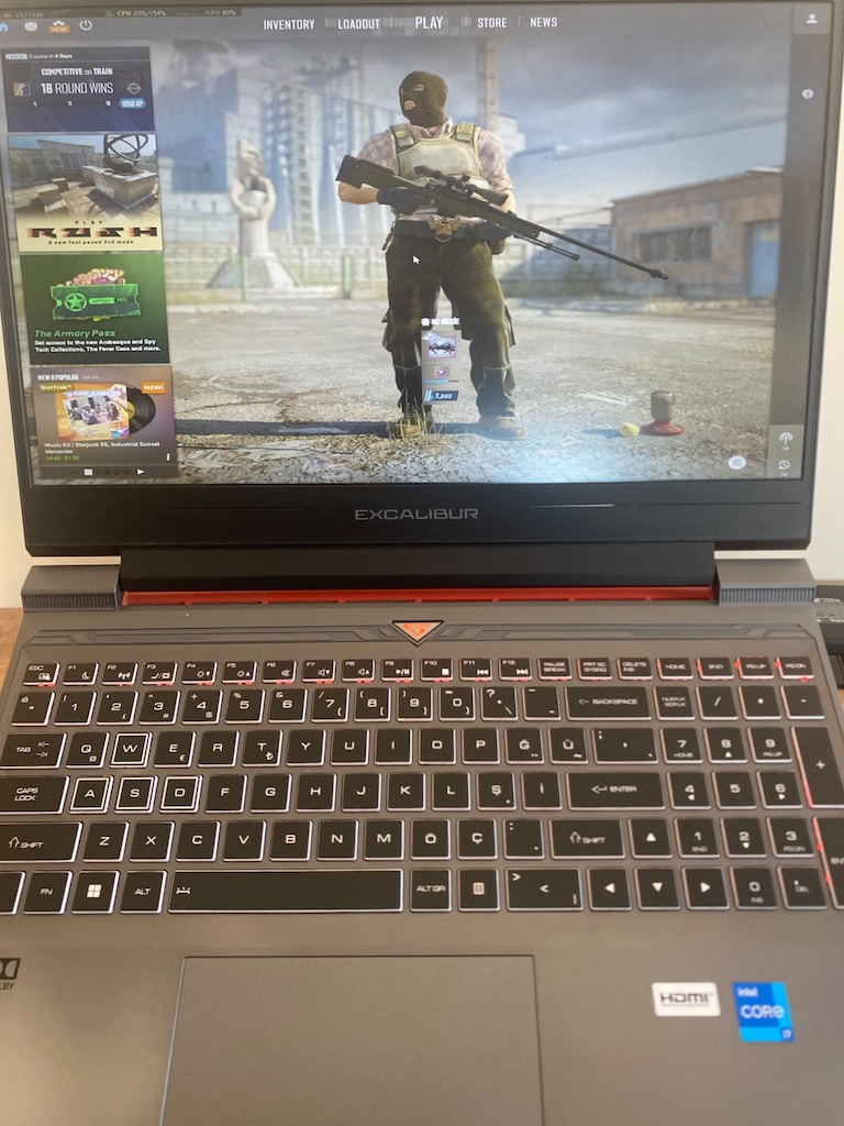 CASPER EXCALIBUR G870 GAMİNG İ7 LAPTOP ( 1TB SSD-RTX4050 ) - 4
