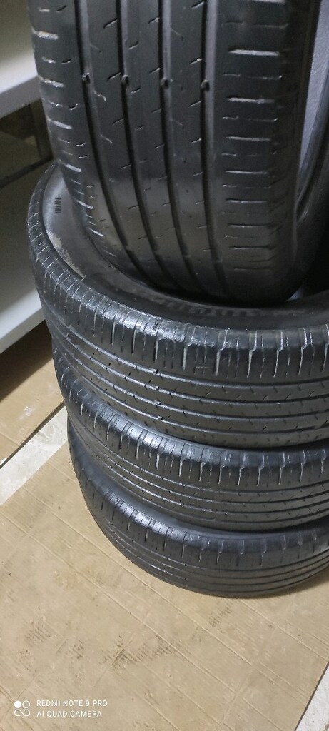 205/55/16 YAZLIK CONTİNENTAL MARKA 4 ADET FİYATI TOPLAM 2850 tl - 4