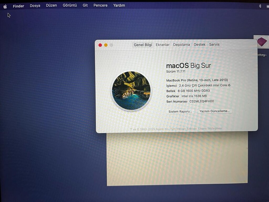 MacBook Pro Late 2013 (Retina 13 -inch) - 2