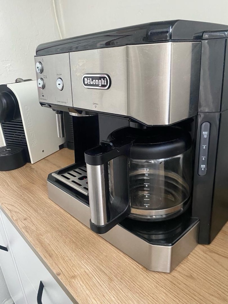 Delonghi combo.espresso,Filtre kahve,bardak ısıtıcılı - 4