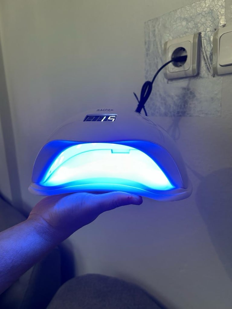 Beyaz SUN LED/UV Tırnak Lambası - 5