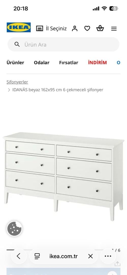 Beyaz Şifonyer - 2