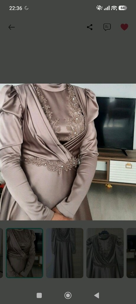 vizon saten abiye - 3