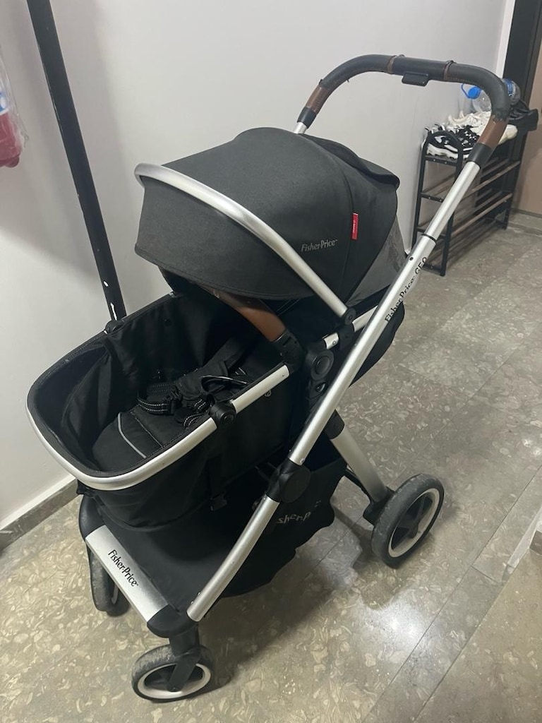 ACİL SATILIK FİSHER PRİCE MARKA BEBEK ARABASI - 7