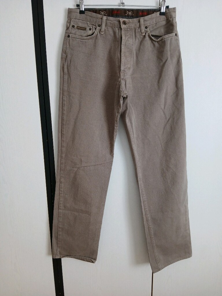 DOLCE GABBANA DENIM PANTOLON L