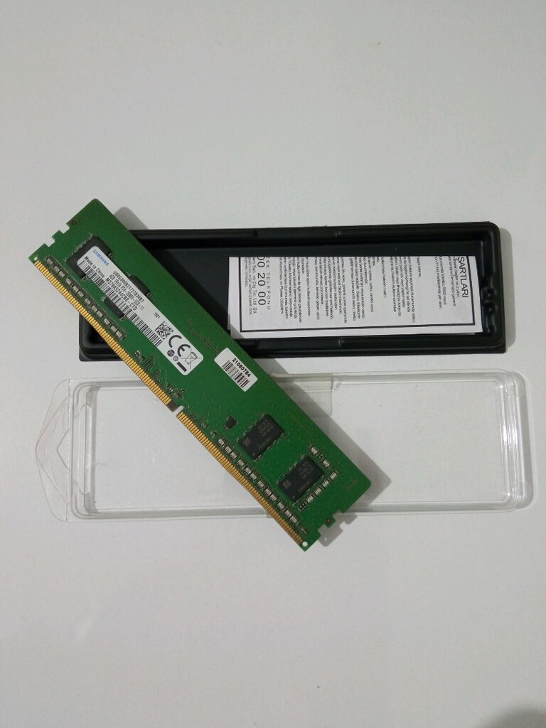 SAMSUNG MARKA DDR4. 4 GB RAM. SIFIR, KULLANILMAMIŞ - 3
