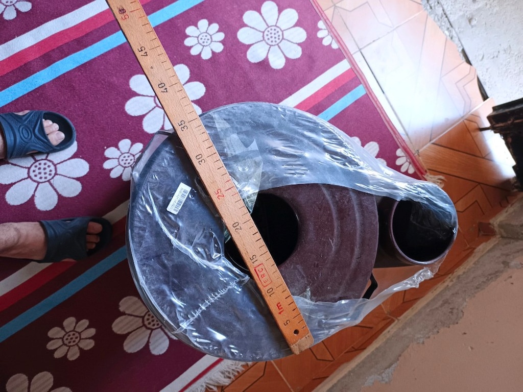 Sıfır odun kömür sobası - 4