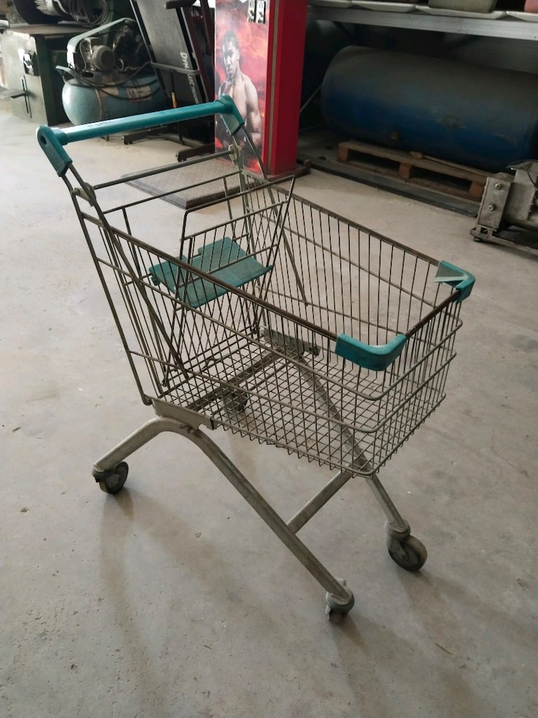 100 Litre Demir Market Arabası (Sadece 1 Adettir.) - 3