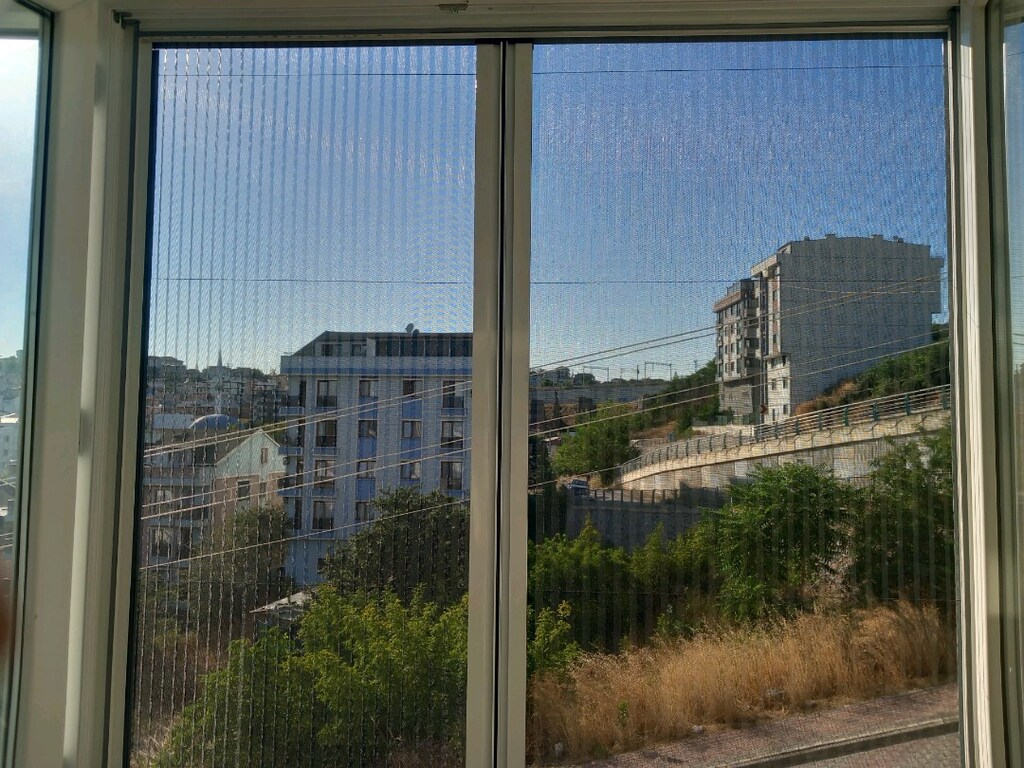 SİNEKLİX Double Akordeon Sürgülü Sineklik | Özel Ölçü | Montajsız - 10