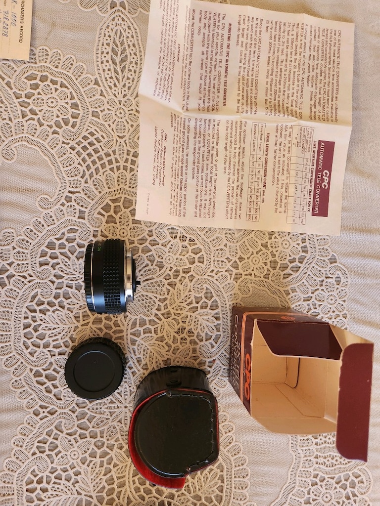 Pentax K1000 ve Aksesuar Seti Koleksiyonluk Orijinal - 6