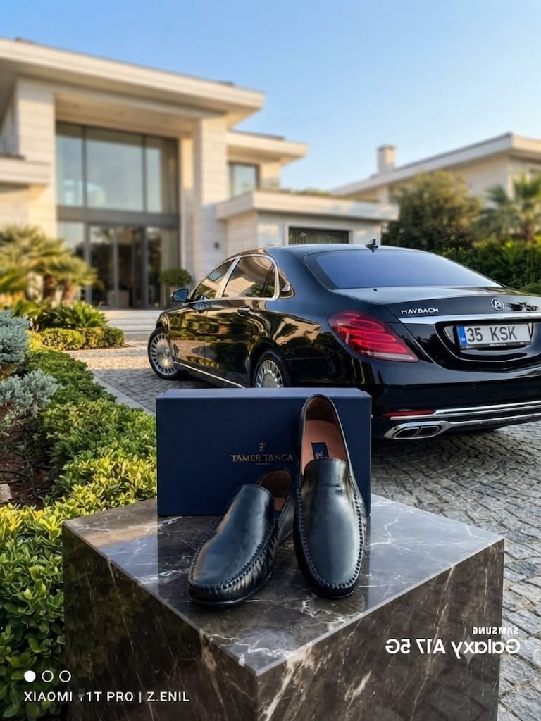 TAMER TANCA ERKEK DERİ LOAFER driving shoes AYAKKABI 44 SIFIR - 3