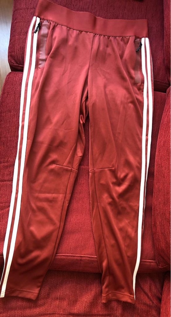 orijinal Adidas kiremit kırmızısı eşofman altı - 13