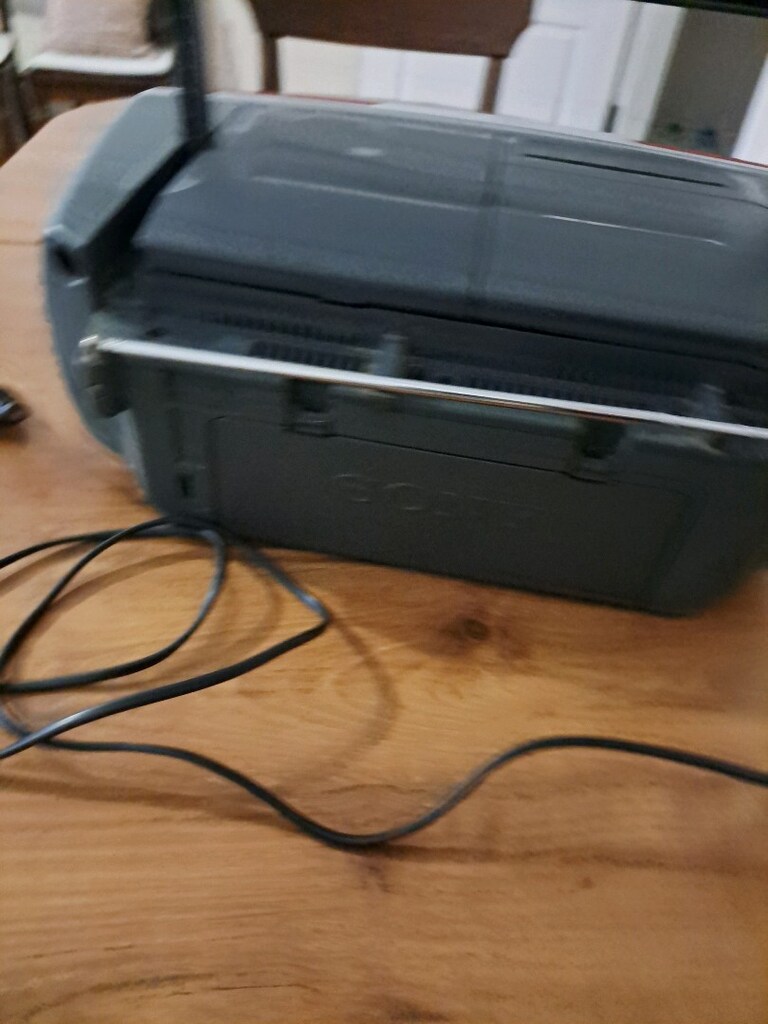 sony cd kaset çalar radyo hiçbir sıkıntısı yok alarm özellikli - 5