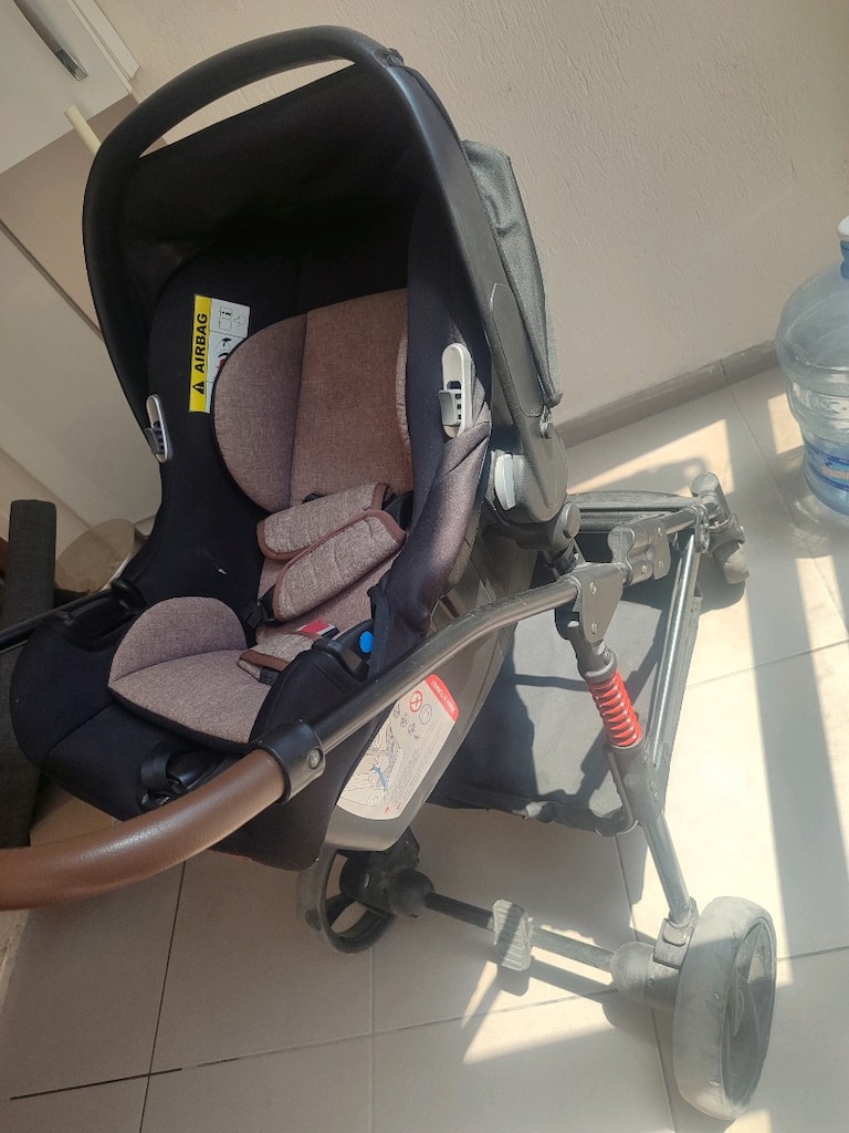 Kanz D-Go Travel Sistem Bebek Arabası + Puset + Ana Kucağı Temiz - 3