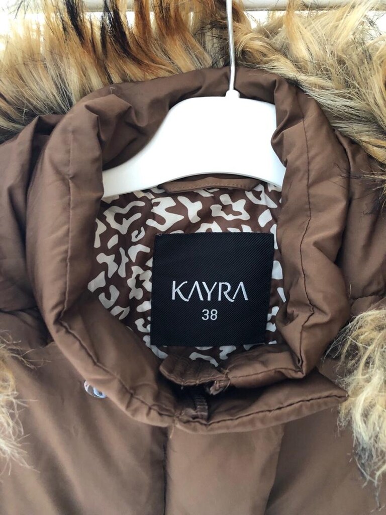 Kayra marka 38 beden kaz tüyü mont - 4