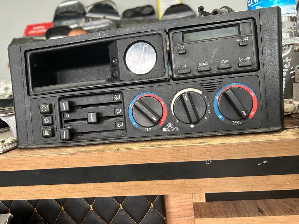 BMW E34 klima kontrol paneli - 2