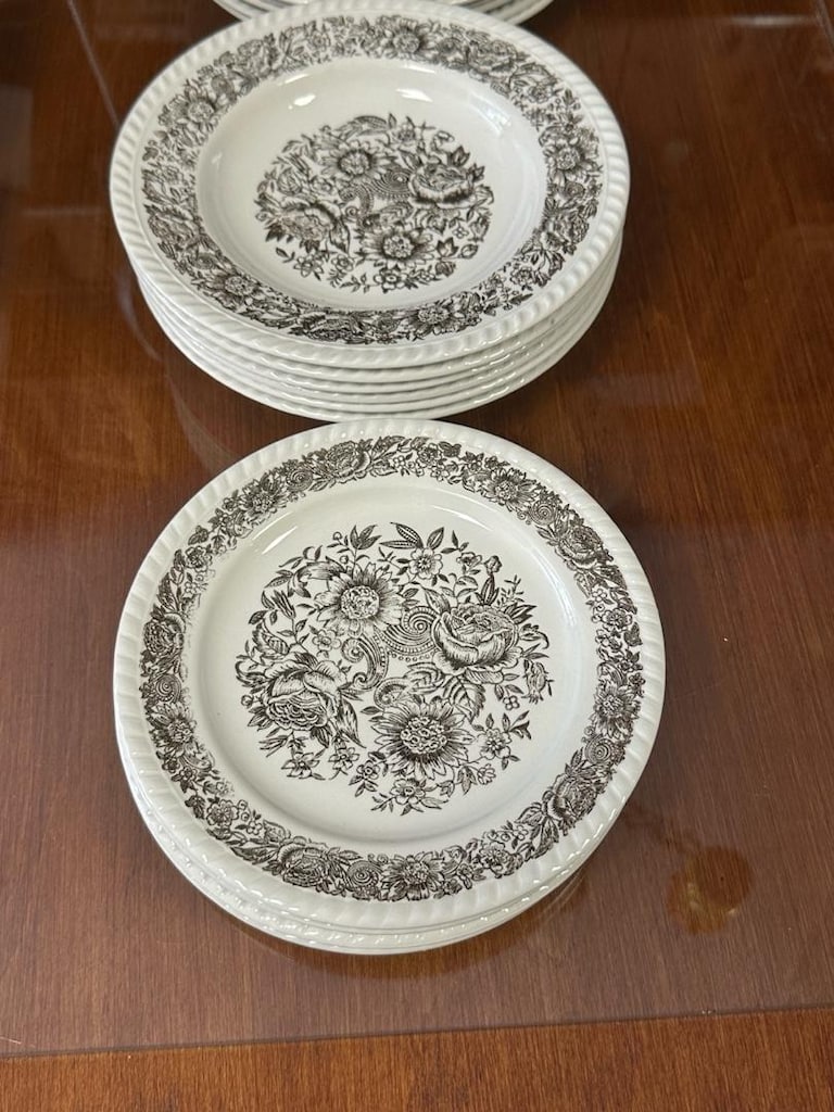 Vintage porselen yemek takımı - 10