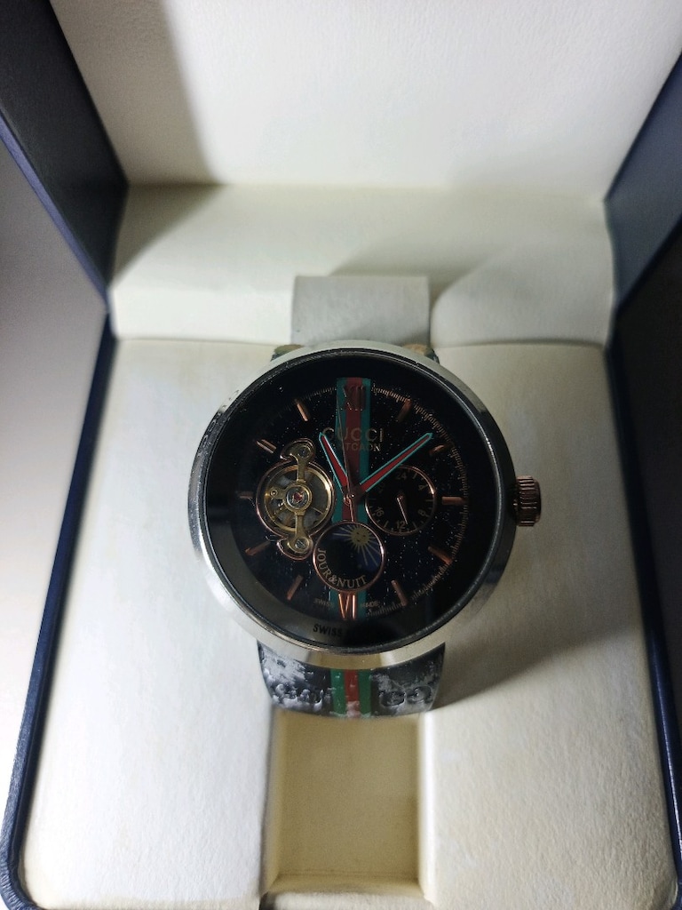 Gucci Siyah Kadran Erkek Saat - 2