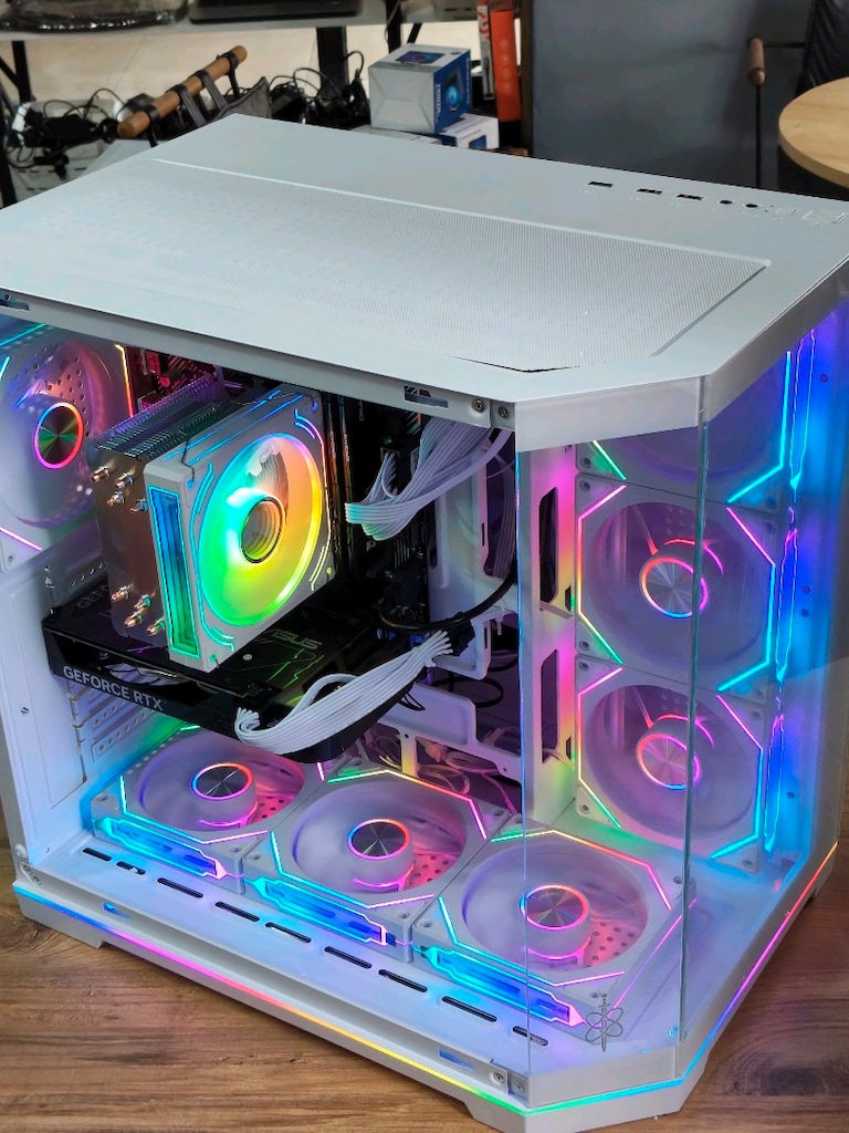 RTX 4060 RYZEN5 5600X16GB RAM 1TB M2SSD 600W AKVARYUM OYUNCU KASASI - 6