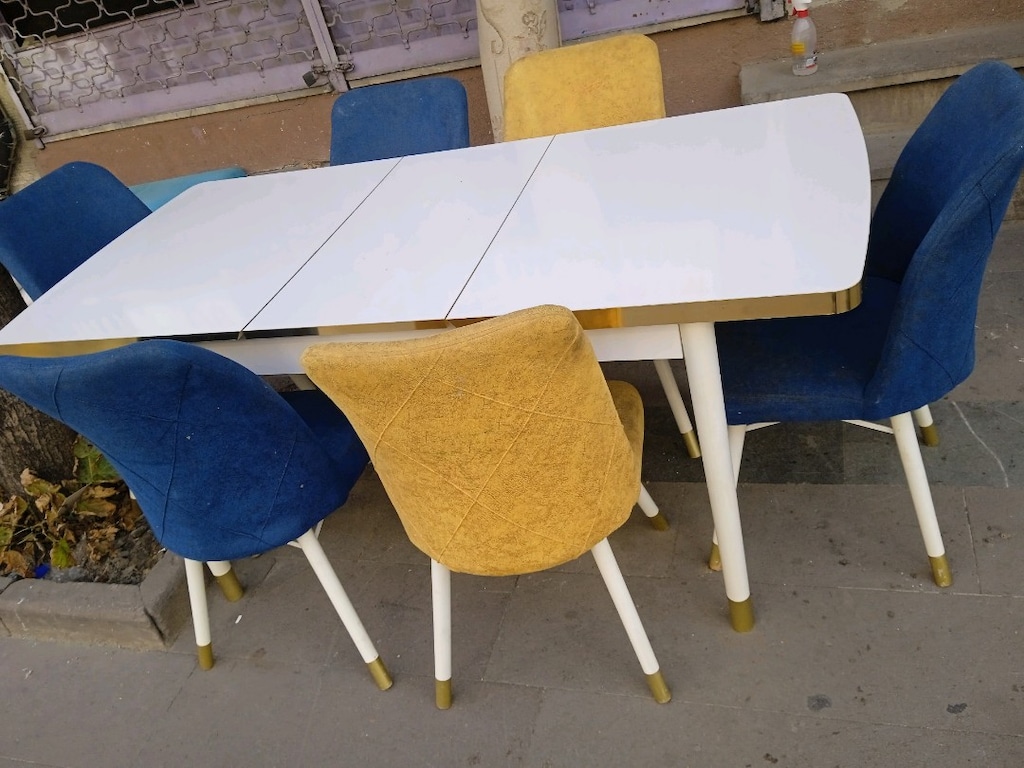masa sandalye takımı adrese teslim açılan masa - 6