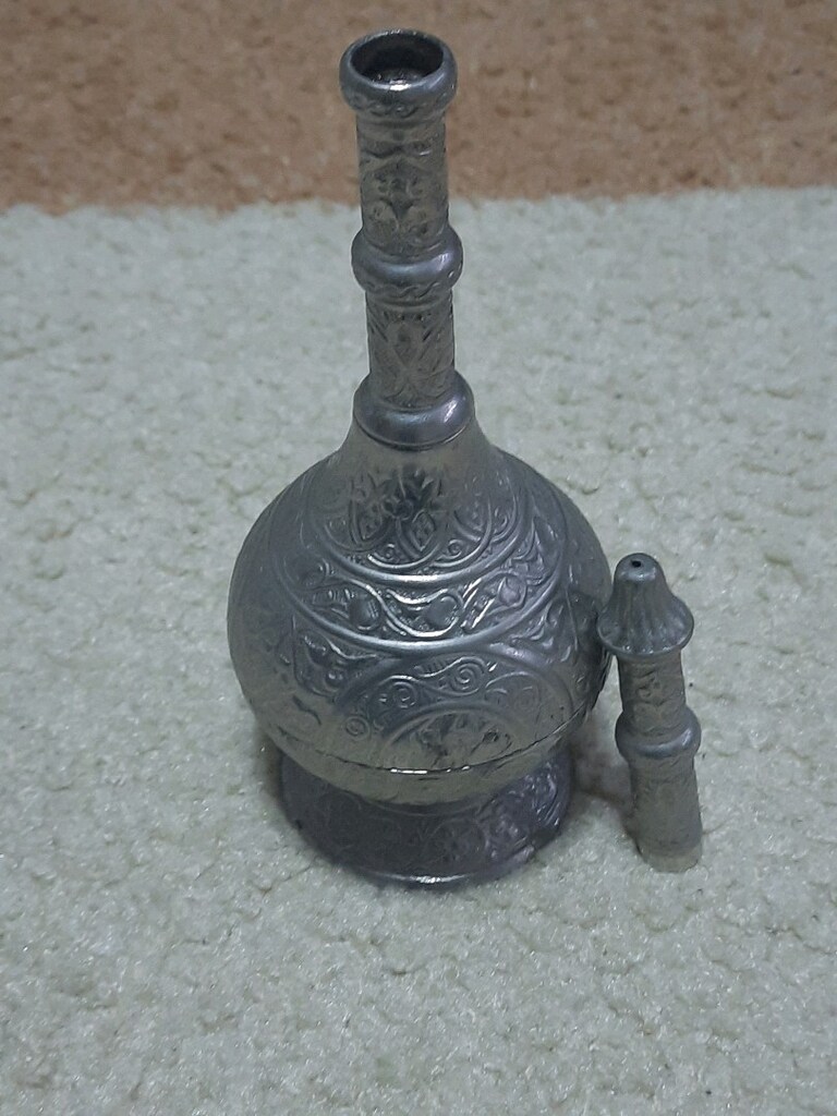 TESLİM YERİ: AKÇAY SOYSAL MARKA,SAĞLAM VİNTAGE METAL DAMLALIKLI OBJE - 3