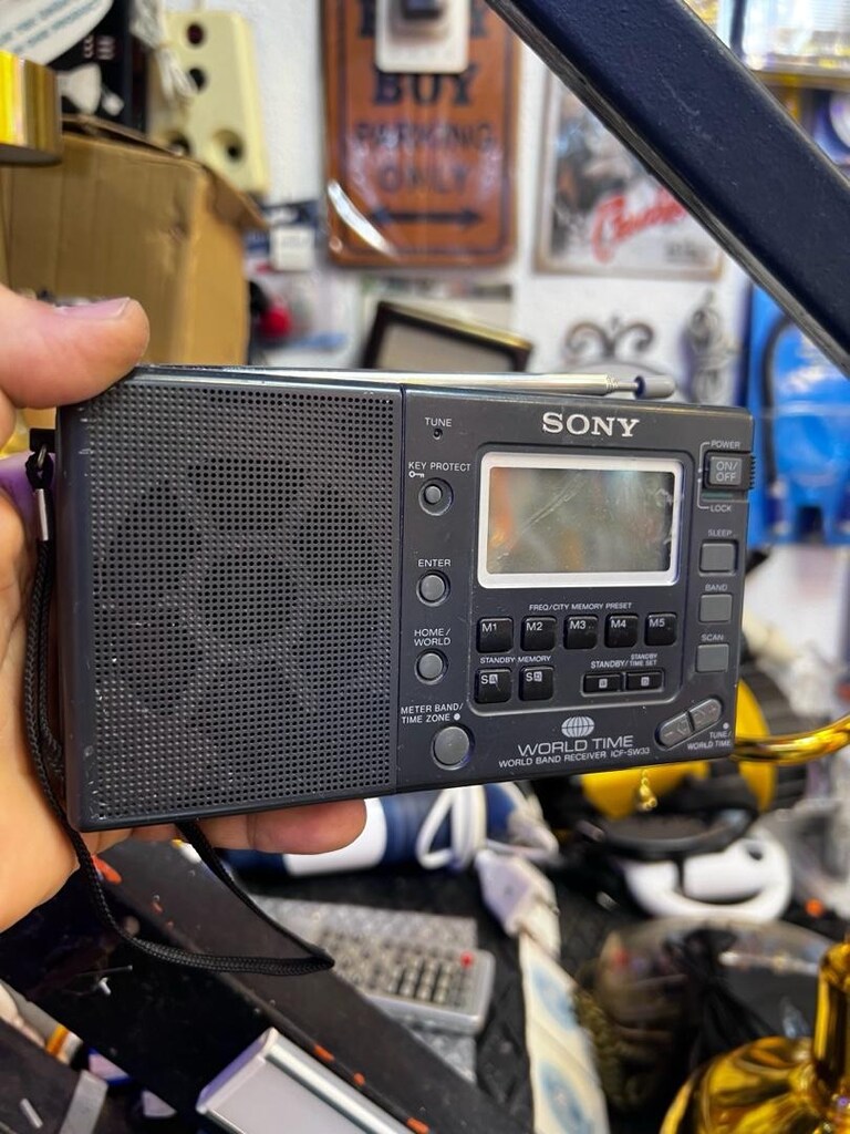 sony ıcf sw33 digital radyo - 2
