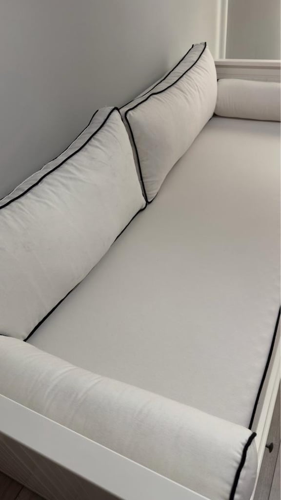 İkea Hemnes divan koltuk örtüsü kılıf ve yastık takım - 4