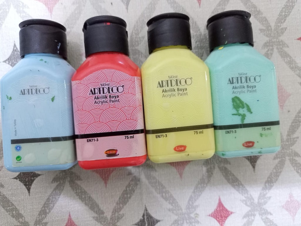 Artdeco Akrilik Sanatsal Hobi Boyası 75ml - SIFIR - 3