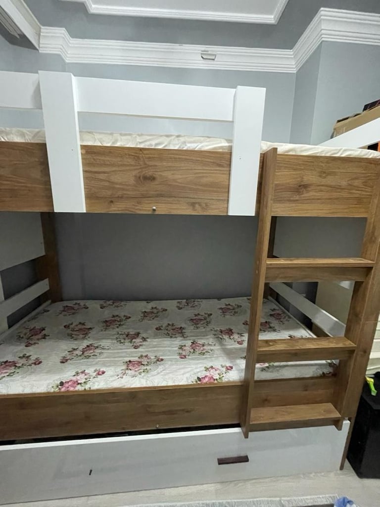 ahşap yavrulu 3katlı ranza - 2