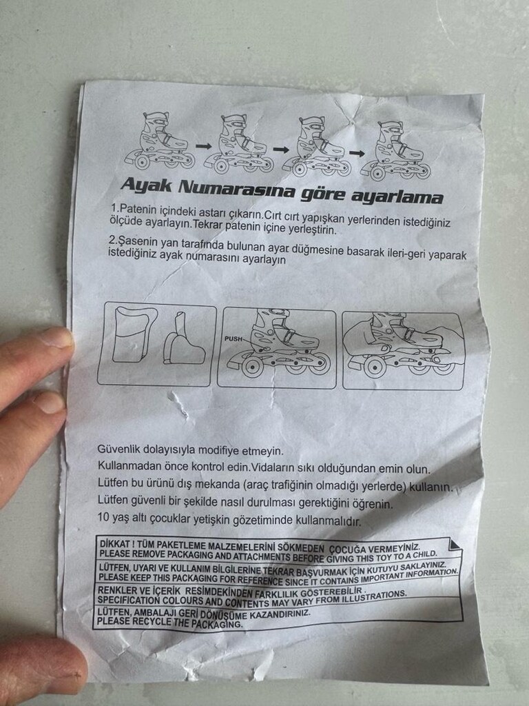 Ayarlanabilir Paten - 2