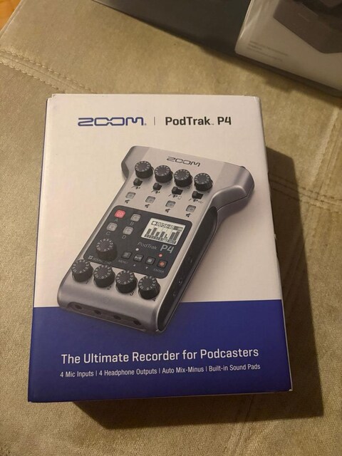 ZOOM PODTRAK P4 PODCAST MiKSERİ