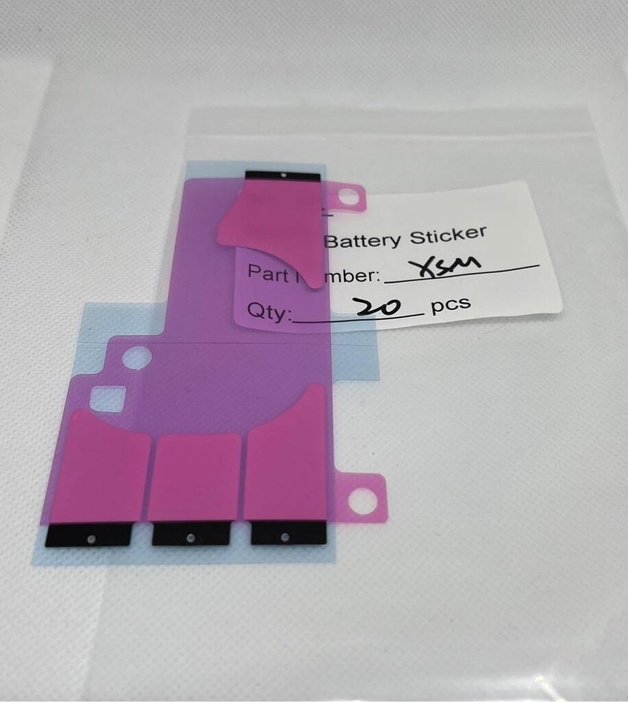 iPhone 7P 8P X XS XR Xs Max 11 12 13 14 Batarya Pil Bandı Yapışkan - 5