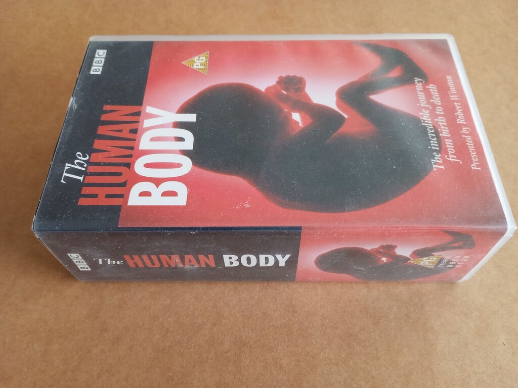 Sıfır,Jelatininde "The Human Body" Belgesel VHS Çift Kaset - 7
