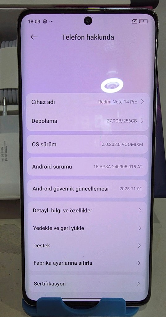 XAOMI NOTE 14 PRO 5G GLOBAL KAYITLI - 3