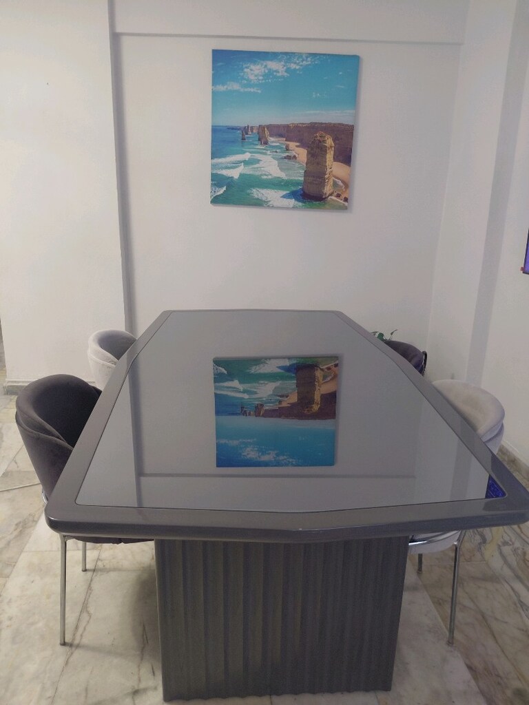 Yemek Masası, Aynalı, çok şık bir ürün, 4 kişilik - 3