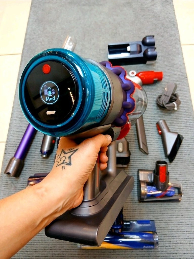 Dyson Gen5 Orijinal (Mor) Garantili Teşhir (Outlet) Şarjlı Süpürge - 4