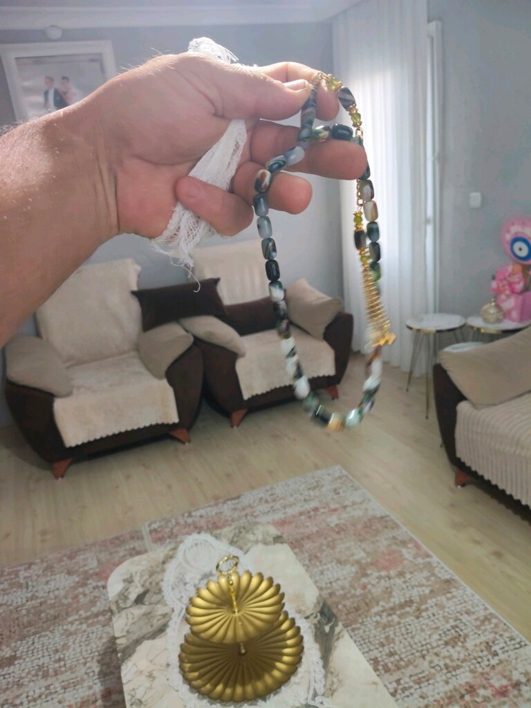 ithal Arizona katelin tespih püsküllü sıfır 12ye 8 mm - 6