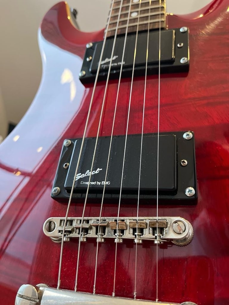 KOREA ACEPRO EMG PICKUP ELEKTRO GİTAR, SET THRU NECK, MAUN GÖVDE - 4