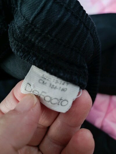 yeni gibi siyah pantalon