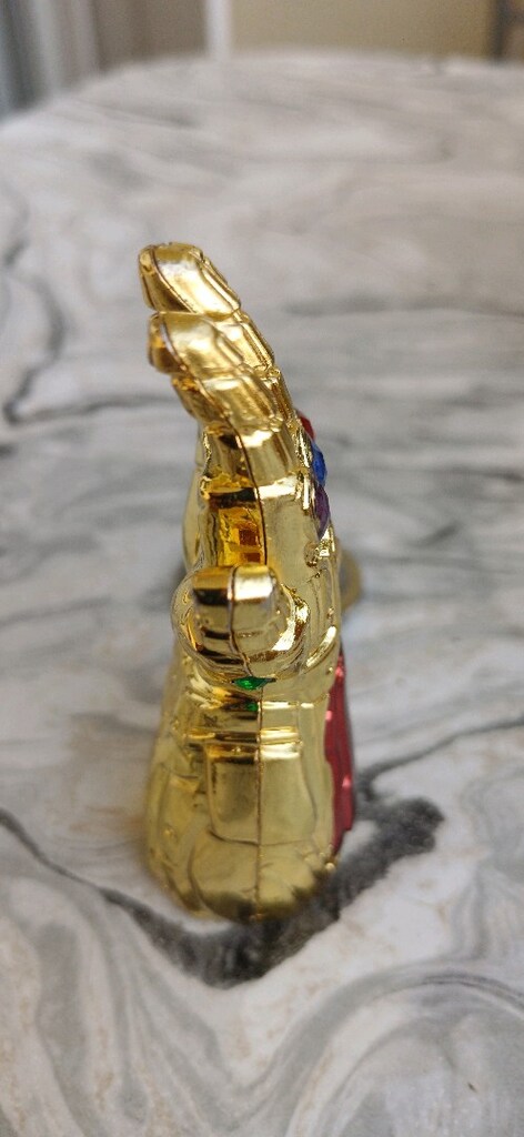 IRONMAN SONSUZLUK ELDİVENİ ORJİNAL MARVEL ANAHTARLIK SIFIR ÜRÜNDÜR - 5
