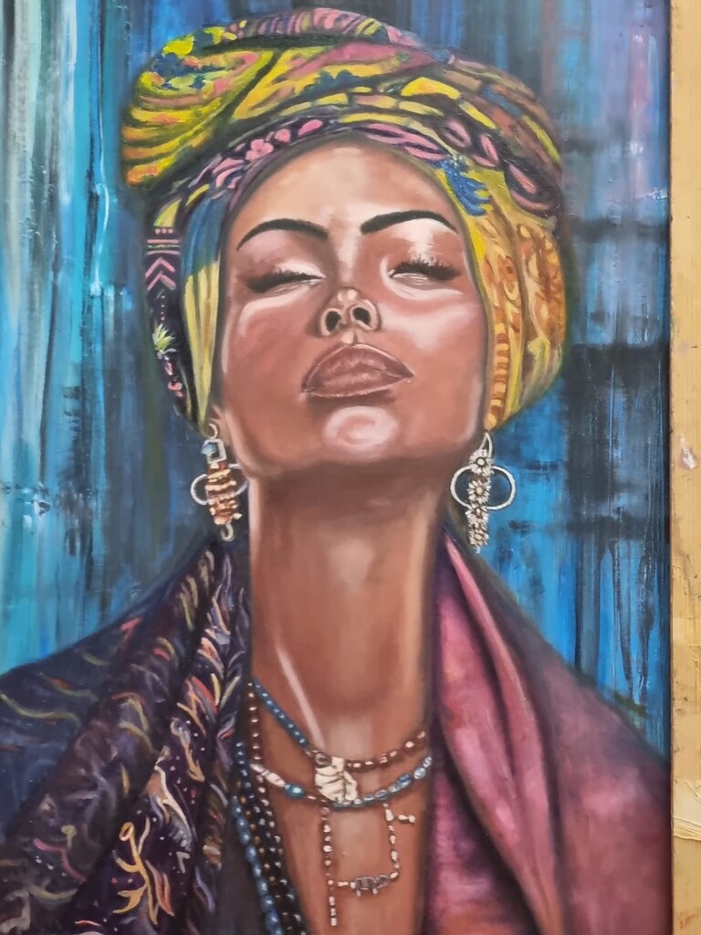 Yağlı Boya Resim tuval 70 cm x 50 cm Çerçevesiz - 2