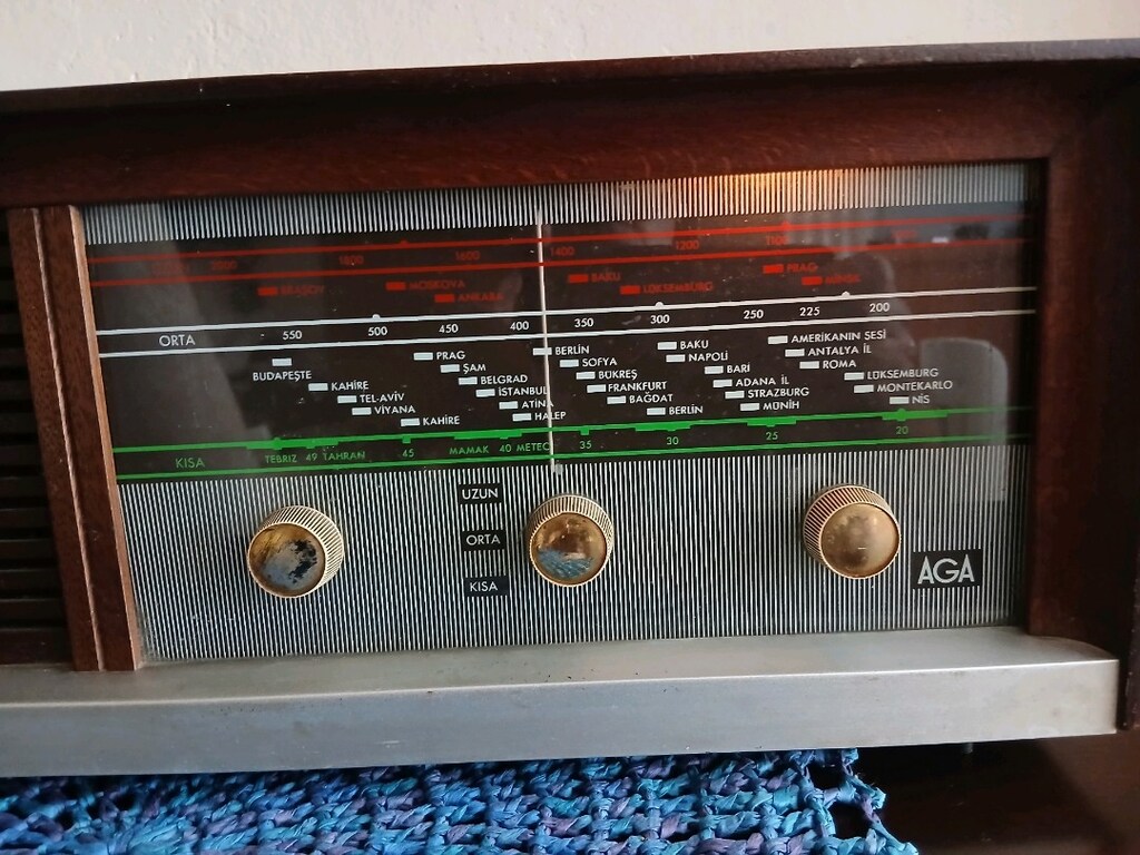 aga antika radyo çalışır durumda - 2