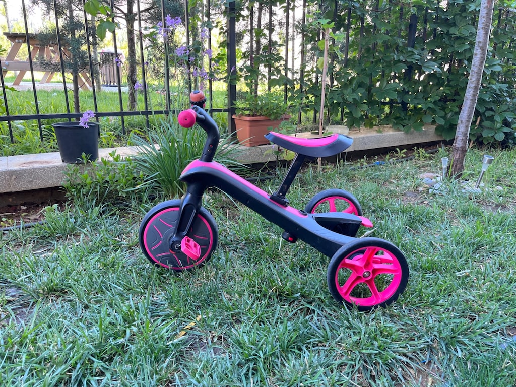 Globber 3 Tekerlekli Bisiklet 4in1 - Pembe Renk - 5