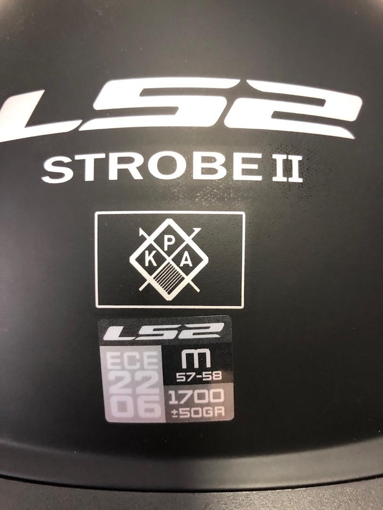 LS2 STROBE ÇENE AÇILIR KASK M BEDEN SIFIR - 4