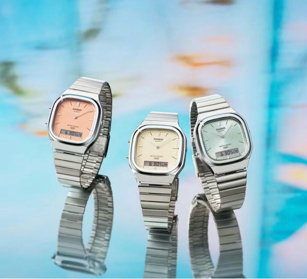 Casio AQ-240 Seri Vintage Kol Saatleri - 5